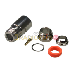 Разъем N-212C GGT (2.8mm pin) N. розетка. прижимная. позолоченная. DХ-10A (DX-1000. H-1000)
